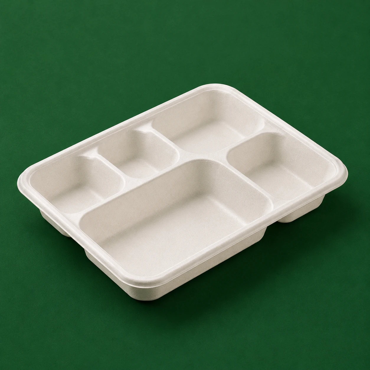 5 Compartment Meal Tray & Lid