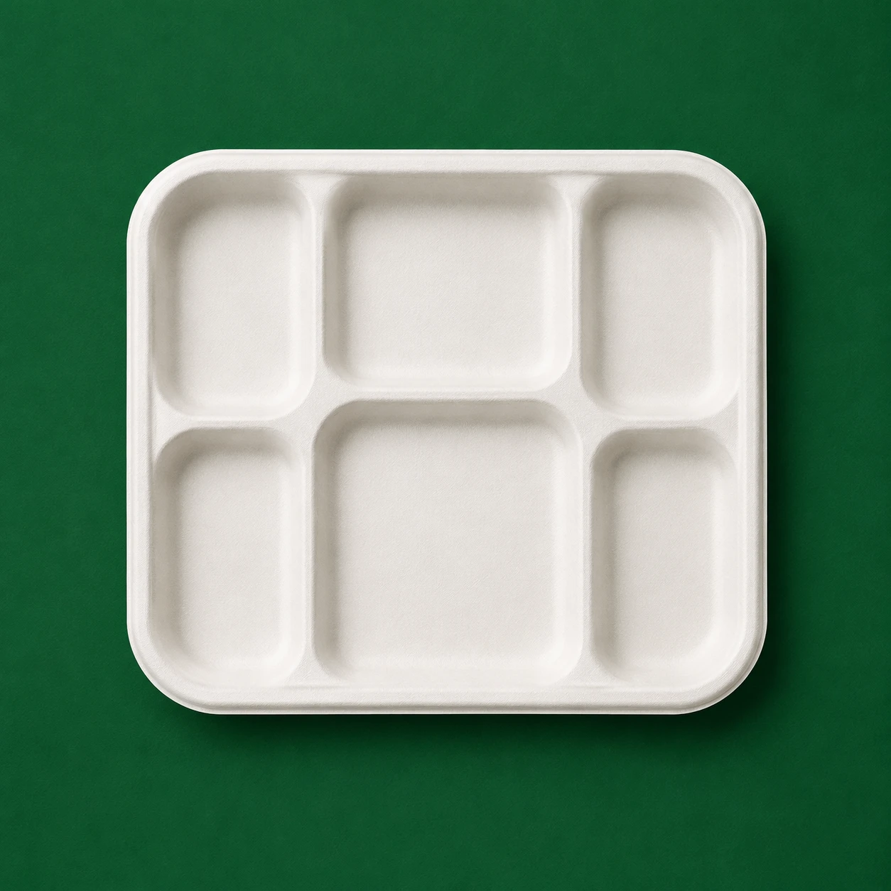6 Compartment Meal Tray