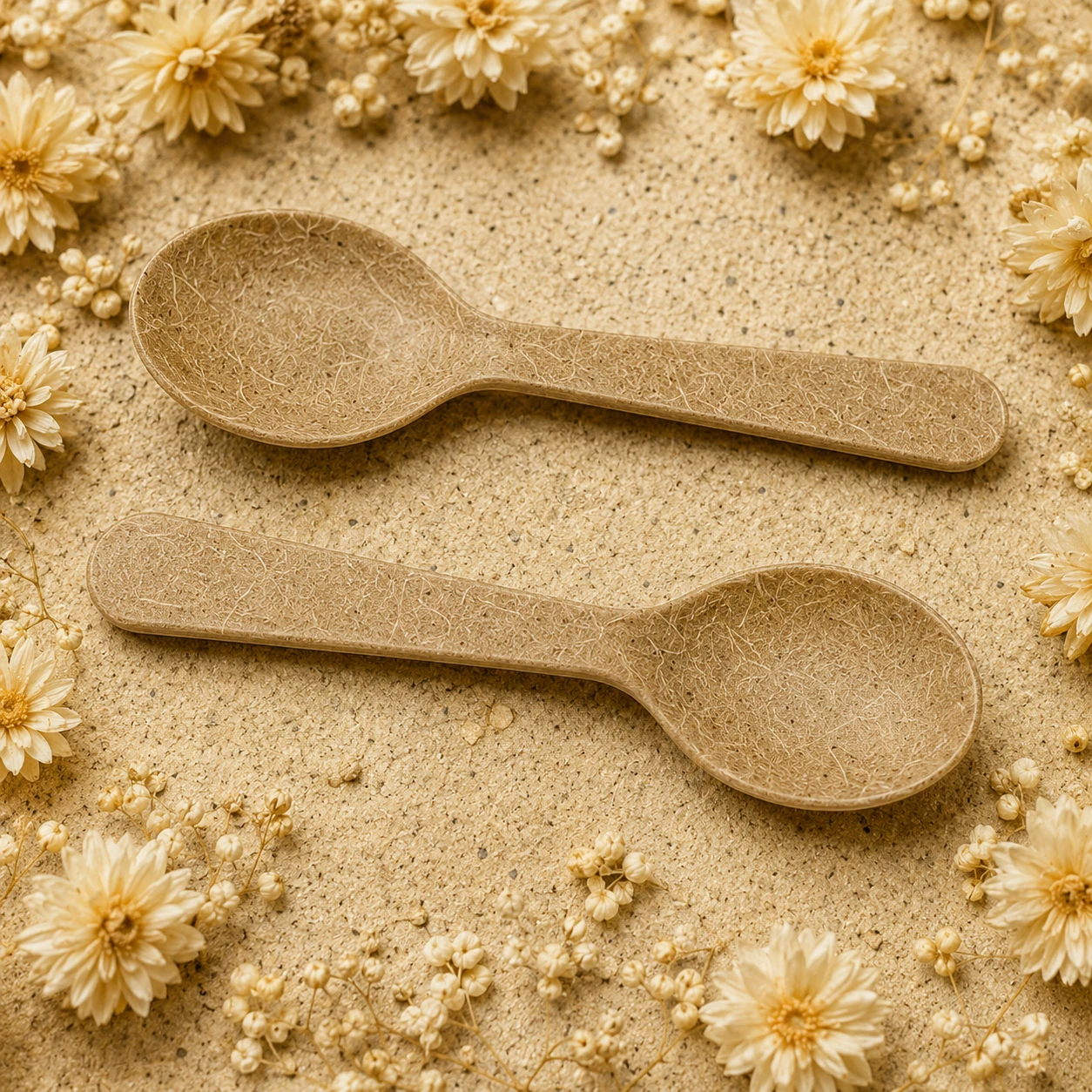 Rice Husk Spoons