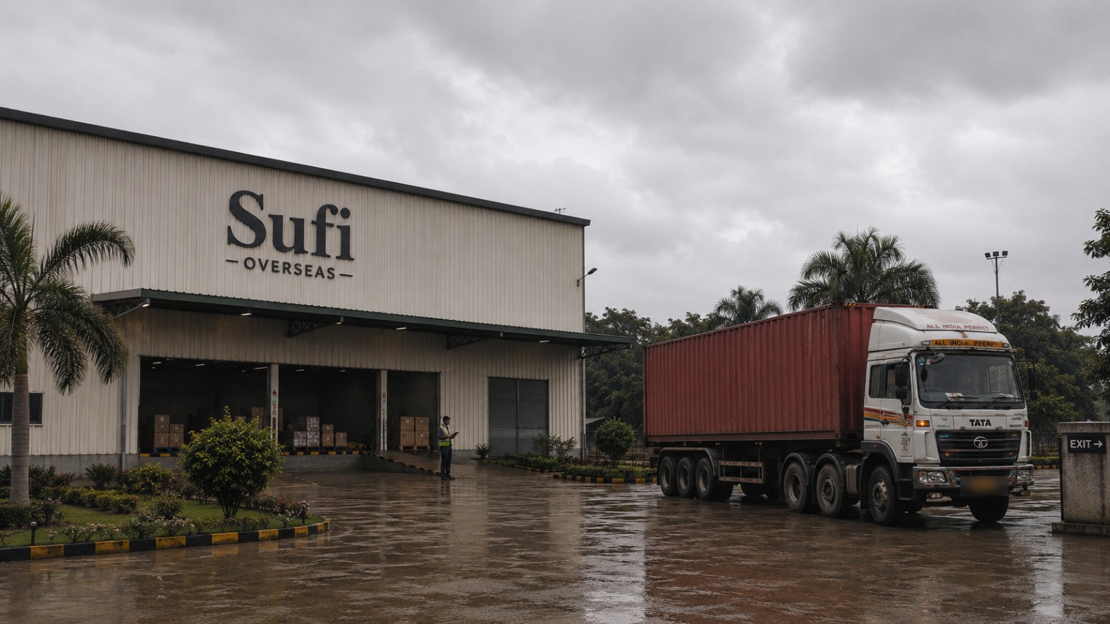 Manufacturing facility producing eco-friendly tableware