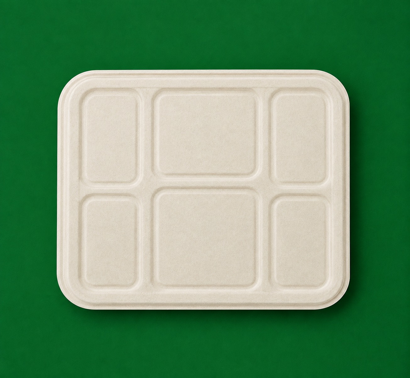 6 Compartment Meal Tray